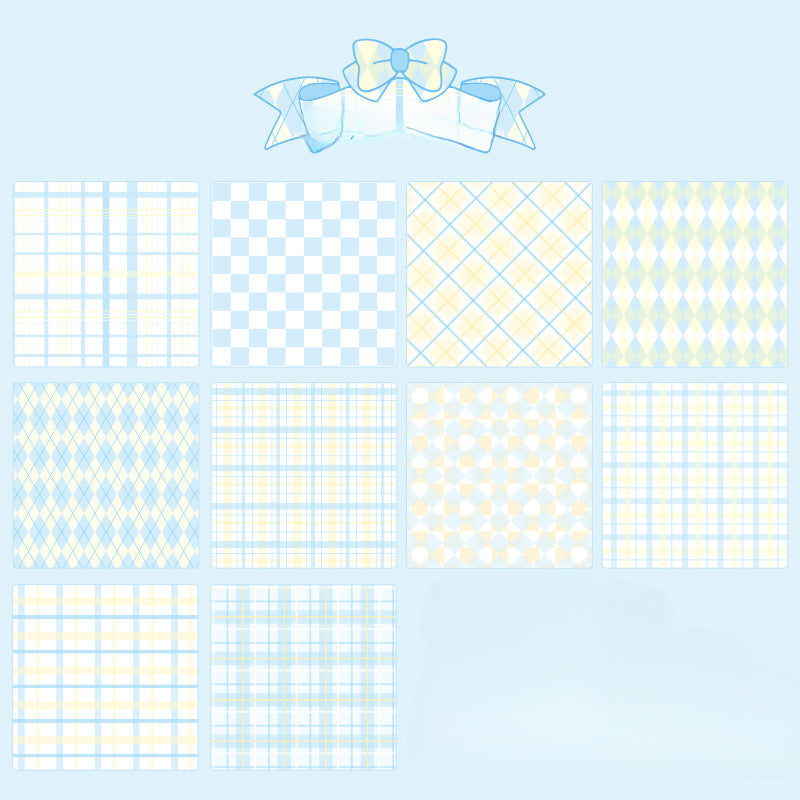 Wholesale Paper Grid Convenience Stickers